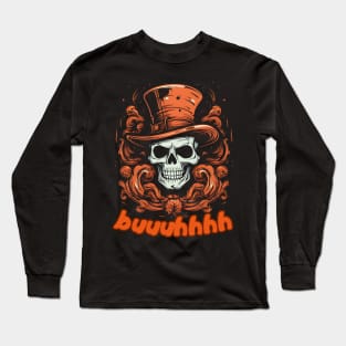 Buuhhhh-Halloween Haunt Long Sleeve T-Shirt